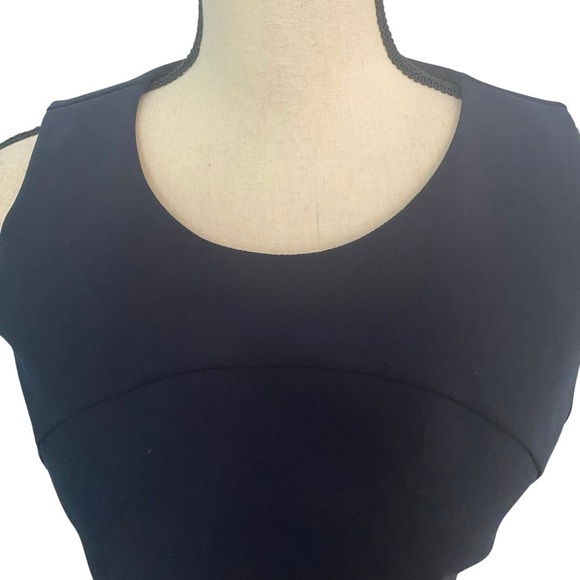 NWT Madewell Navy Blue Sleeveless Mini Dress Size 12 Office Cocktail - Picture 3 of 14